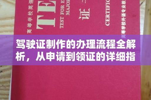 莱山驾驶证制作的办理流程全解析，从申请到领证的详细指南